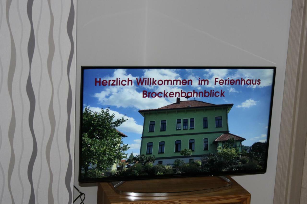 Ferienhaus Brockenbahnblick Wernigerode Bagian luar foto